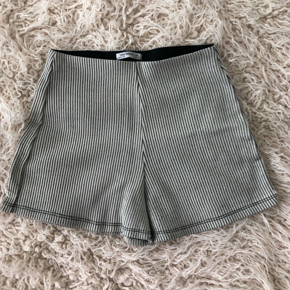 Zara Trafaluc Striped Shorts